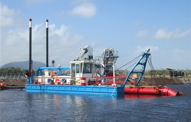 Sand Gravel Dredging Machine Cutter Suction Dredger Dredge Boat Equipment