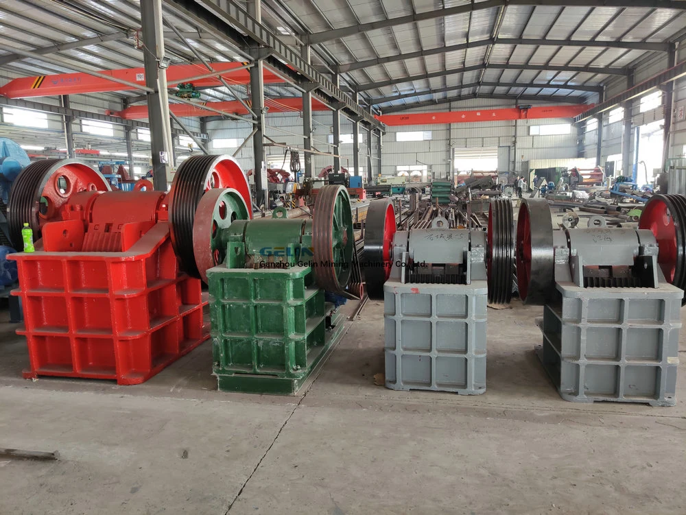 Small Scale Gold Ore Mining Equipment 2 Tph Rock Gold Processing Plant with Jaw Crusher, Grinding Ball Mill, Gold Shaking Table