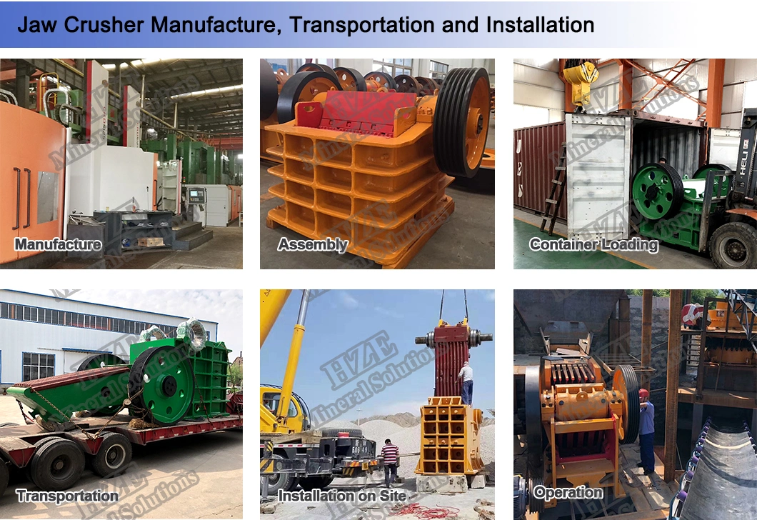 Gold Mining Equipment Crushing Equipment of Mineral Processing Plant