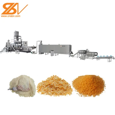 Saibainuo Panko japonés Pan rallado Trituradora Planta de fabricación de trituración Extrusora Procesamiento Producción Máquina para hacer pan rallado Equipo de línea