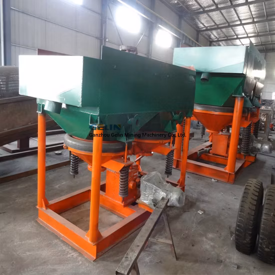 Equipo de concentración de minerales por gravedad de molienda de venta caliente en separador de minería Máquina de plantilla de oro para minería