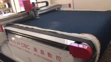 Digital CNC Alimentación automática Cuchillo oscilante Tela Tela Cuero Textil Tela Prendas de vestir Esponja de goma Espuma Fundas de asiento Cortador Precio