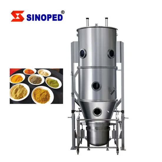 Venta caliente Secador de lecho fluido/Fluidizado/ Máquina de secado de lecho fluido/ Gránulos/ Pellets/ Vacío/Flash/Spray/Fdb/Fbd/ Azúcar/ Sal/Polvo farmacéutico Secador de bandeja Horno